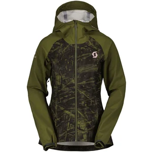 Scott - Women's Trail Storm Waterproof Jacket - Veste de cyclisme taille S, vert olive pas cher