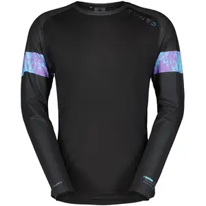Scott Trail Tuned DH Maillot de cyclisme long noir 2024 : taille : XXL (58) pas cher