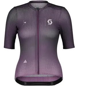 Scott - Women's Unlimited SL S/S - Maillot de cyclisme taille L, violet pas cher