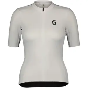 Scott - Women's RC Contessa Signature S/S - Maillot de cyclisme taille L, gris pas cher