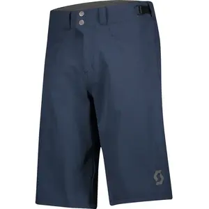 Scott - Shorts Trail Flow with Pad - Pantalon de cyclisme taille M, bleu