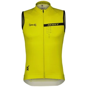 Scott - Jersey RC Pro without Sleeve - Gilet de cyclisme taille M, jaune pas cher