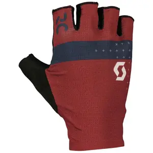 Scott RC Pro Gants de cyclisme courts en bois rouge 2024 : taille : M (9)