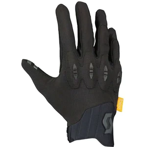 Comparateur de prix : Scott - Gants de VTT robustes - Glove Gravity LF Black en Silicone - Taille M - Noir