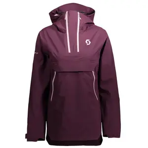 Scott Line Chaser Anorak 3L - Veste ski femme Cosmic Red XS pas cher