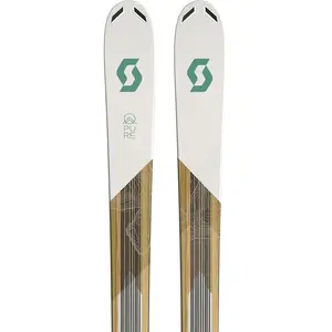 Scott - Skis Freeride - W'S Pure Mission 98Ti 2024 pour Femme en Bois - Taille 175 cm - Beige pas cher