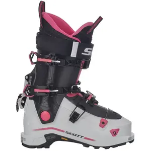 Scott - Chaussures de ski de randonnée - W'S Celeste White/Pink pour Femme - Taille 23.5 - Blanc pas cher