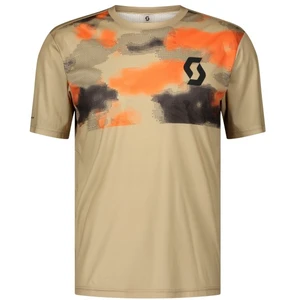 Scott - Tee Trail Vertic S/S - Maillot de cyclisme taille M, beige pas cher