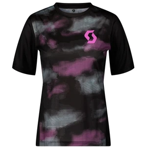 Comparateur de prix : Scott Femme Trail Vertic SS Maillot, Black-Liquid Purple, S