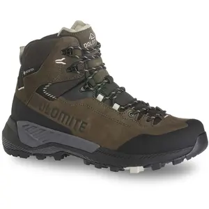 Dolomite Vernale Leather High GTX - Chaussures trekking homme Dark Bro... pas cher