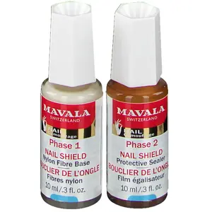 Comparateur de prix : Base - MAVALA - Bouclier de l'ongle - Protection mécanique - 2X10ml