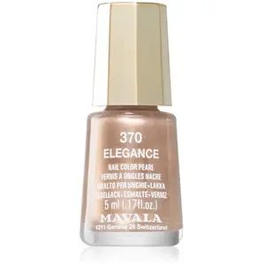 Comparateur de prix : Mavala Mini Color Vernis à Ongles Crème 5 ml - Couleur : 370 : Elegance