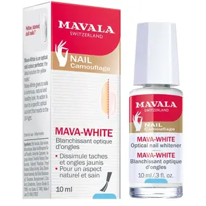 Blanchissant optique d'ongles MAVALA Mavawhite 10ml - Effet bleuté original - Base