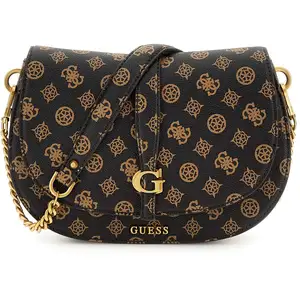 Borsa Guess a spalla/ tracolla Kuba mocha logo B25GU35 PA932920 PiccolaVendu paramazon