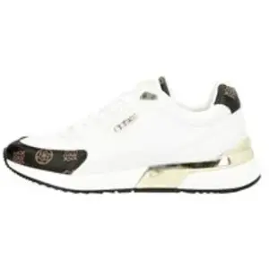 Baskets simili-cuir femme Guess Moxea Blanc 39 FL5MOX-FAL12-WHBR pas cher