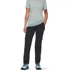 Mammut - Women's Runbold IV Zip Off Pants - Pantalon convertible taille 34 - Short, noir pas cher