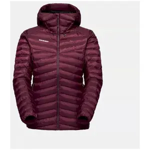 Mammut - Albula IN Hooded Jacket - Doudoune femme Vin / Black - XL pas cher