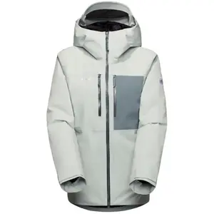 Mammut Femme Stoney HS Thermo Hoodie Veste, silver sage-strata, M pas cher