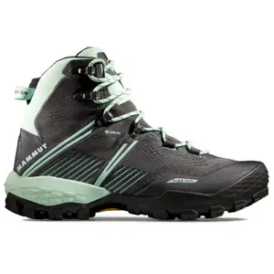 Mammut Ducan II High GTX - Chaussures trekking femme Steel / Neo Mint ... pas cher