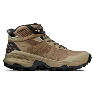 Comparateur de prix : Mammut Sertig II Mid GTX - Chaussures randonnée femme Dark Sand / Black 38