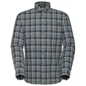Mammut - Trovat Summer Longsleeve Shirt - Chemise taille L, gris pas cher