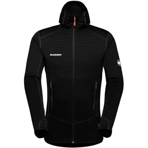 Mammut - Taiss Light Midlayer Hooded Jacket - Veste polaire taille M, noir pas cher