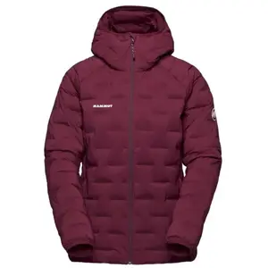 Comparateur de prix : Mammut - Sender IN Hooded Jacket - Doudoune femme Vin - M