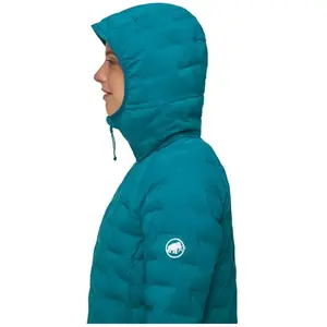 Mammut - Sender IN Hooded Jacket - Doudoune femme Deep Teal - MVendu parhardloop