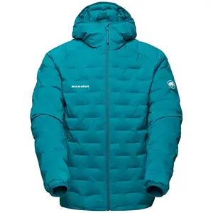Comparateur de prix : Mammut - Sender IN Hooded Jacket - Doudoune homme Deep Teal - XL