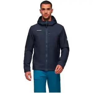 Comparateur de prix : Mammut - Rime IN Hooded Jacket - Doudoune homme Marine - L