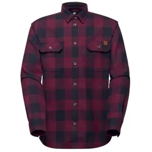 Mammut - Tamaro Longsleeve Shirt - Chemise homme Vin / Black - SVendu paramazon