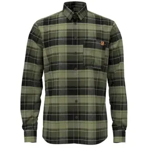 Mammut Trovat Longsleeve Shirt - Chemise homme Marsh / Black XXL pas cher