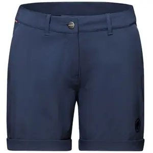 Mammut Runbold Roll Cuff Shorts - Short randonnée femme Marine 36 - Regular pas cher