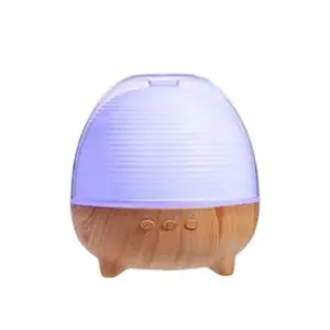 Comparateur de prix : Humidificateur grain bois avec diffuseur arôme domestique muet 600ML-Jaune