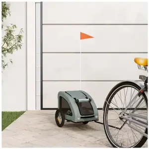 Remorque de vélo pour chien ZERODIS - Gris - Capacité de charge maxima... pas cher