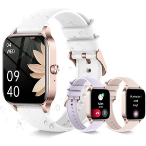 Montre Connectée Femme Avec Appel Bluetooth,Montre De Sport Fine Et Lé...