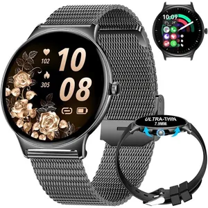 LIGE Montre Connectée Pour Femme-Appels Bluetooth-Pour Android Ios-100... pas cher