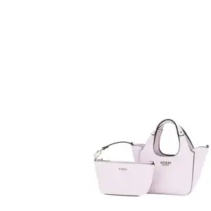 GUESS Sac à main lilas pour femme - Helina Mini Tote Orchid 298355 pas cher