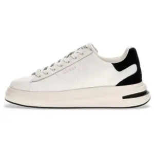 Baskets Guess Elba Blanc 45 FMFLBA-LEA12-WHIBK pas cher