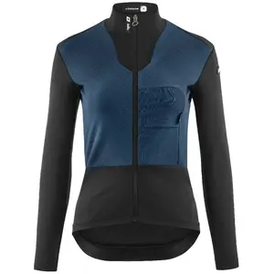 Assos - DYORA R 3/3 Jacket S11 - Veste vélo femme Petrol Blue - M pas cher