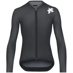 Maillot Assos Equipe RS S11 manches longues noir graphite - L