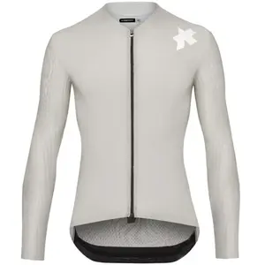 Maillot Assos Equipe RS S11 manches longues gris clair - S