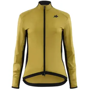 Comparateur de prix : Veste coupe-vent légère Assos Uma GT Wind S11 jaune or femme - S