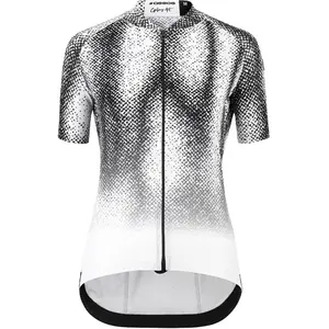 Maillot manches courtes femme assos heat map noir blanc pas cher