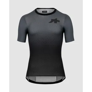 Maillot Assos Equipe RSR Superléger S9 manche courte gris métal noir - XL
