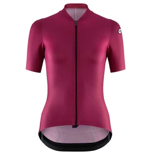 Maillot Assos UMA GT DRYLITE S11 manches courtes rose foncé noir femme - M pas cher