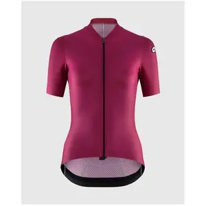 Maillot Assos UMA GT DRYLITE S11 manches courtes rose foncé noir femme - S pas cher