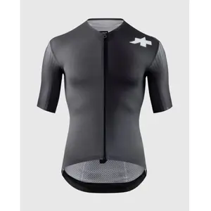 Maillot Assos Equipe RS S11 manches courtes noir grisâtre - XS pas cher