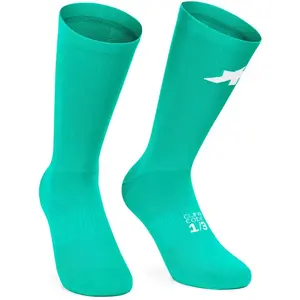 Comparateur de prix : Assos Racing Socks S11 - Chaussettes vélo Halo Green II
