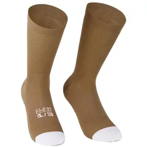 Assos Endurance Socks S11 - Chaussettes vélo Bronze Ash 0 pas cher